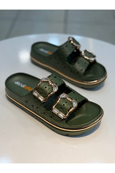 Akınal Bella Belted Slippers
