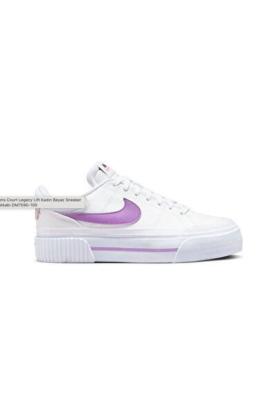 Nike Wmns Court Legacy Lift Kadın Beyaz Sneaker Ayakkabı DM7590-103