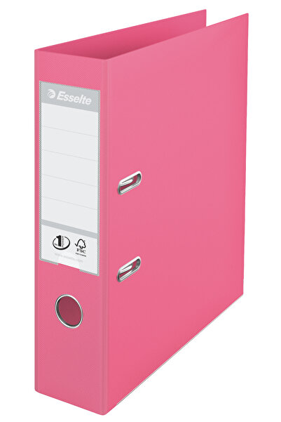 Esselte Dosar laminat interior-exterior cu pârghie 7,5 cm roz nr. 1 Power