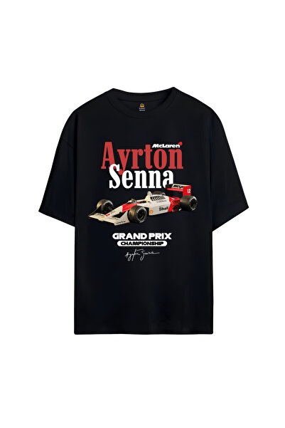 SVART WEAR Ayrton Senna Printed Oversize T-Shirt