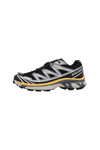 Salomon XT-6 Black Footwear Silver Warm Apricot