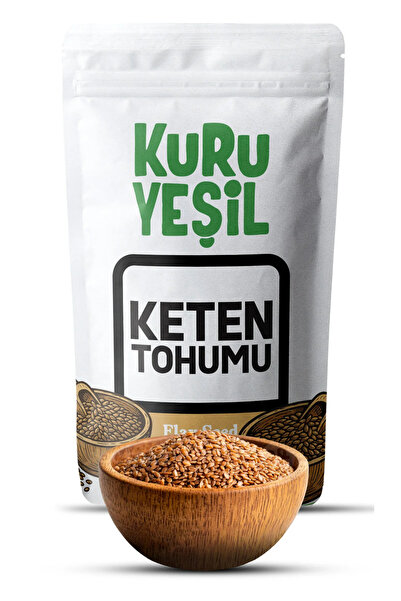 Kuru Yeşil Keten Tohumu – 500 Gr – Omega 3 ve Lif Kaynağı – Doğal Süper Gıda
