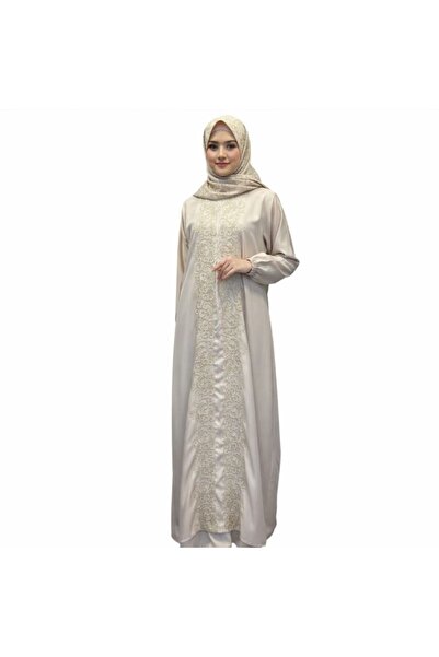 lamsat fn Prayer mat with elegant embroidery – Champagne color 🌸