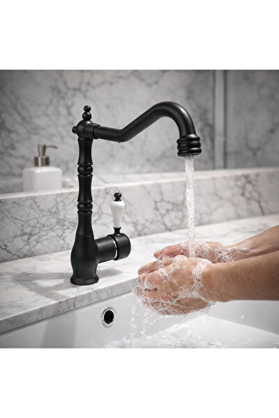 RocciArmatur Black Rustic Sink-Kitchen Sink