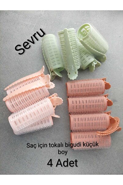 SEVRU Hair Curler, Hair Curler with Hair Clip, Small Size Clip 4Pcs