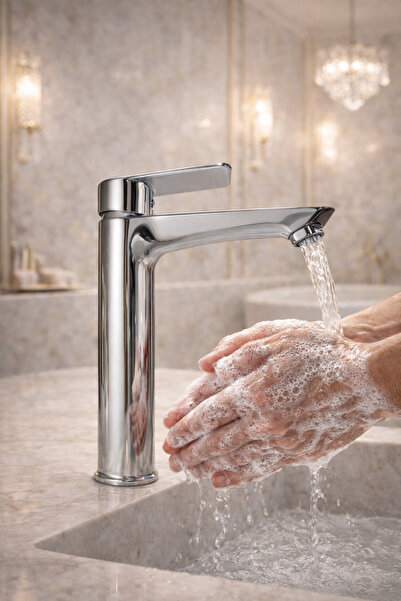 MUSLUQ صنبور حوض مطلي بالكروم