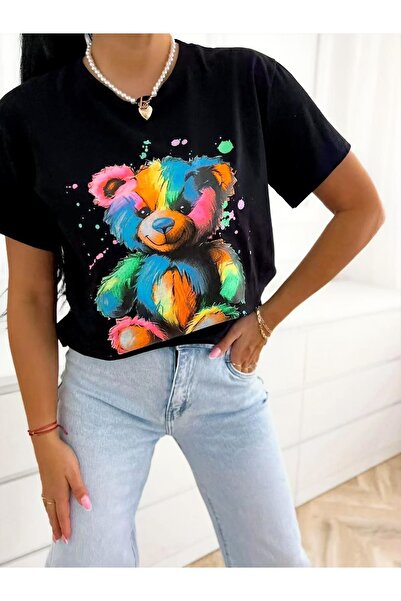 Agape Tricou Ursulet-negru