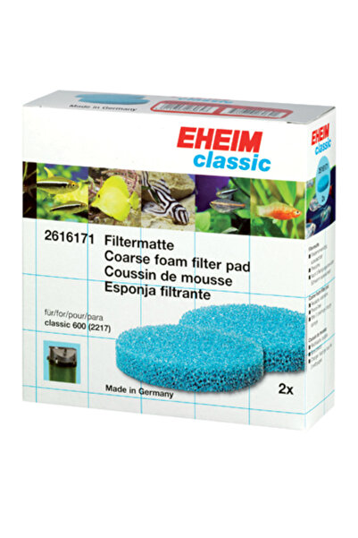 Eheim وسادة ترشيح خشنة (قطعتان) لـ كلاسيك 600