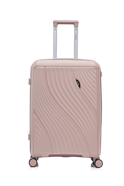 aventor AV106 medium trolley, 65x44x25.5 cm, polypropylene, checked luggage, ...