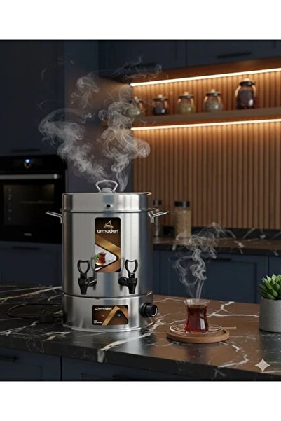 Armağan Semaver type tea machine, with a capacity of 60 cups