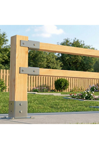 Orb Enerji Pergola Çardak Ahşap Yapılar İçin Beş On Ahşap Aparatı 5x10