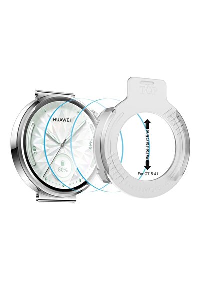 Tech-Protect Easy Set+ Glass Protector 2-Pack for Huawei Watch GT 5 41mm