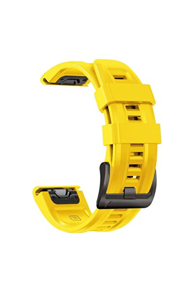 Tech-Protect Iconband Strap for Garmin Fenix 5/6/7 - Yellow, Medium