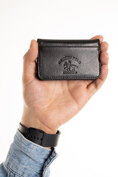 Newish Polo Genuine Leather Card Holder and Wallet