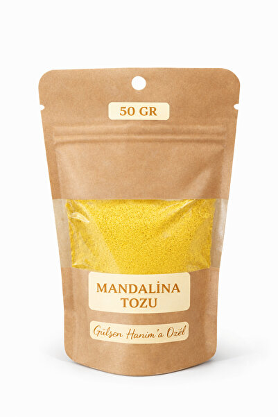 Gülşen Hanım'ın Çiftliği Mandalina Tozu – %100 Doğal Kurutulmuş Mandalina (50...