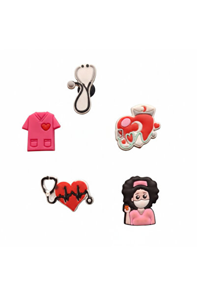 Otto Common 5 pcs Colorful Shoe Charms Set – Fun Decorative Accessories for C...