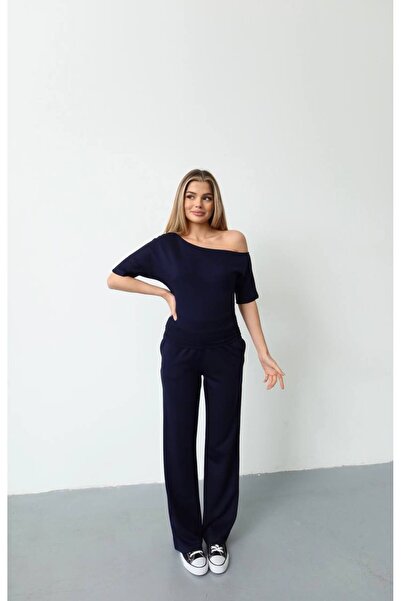 ZAWẼN Women's Off-Shoulder Two-Piece Set – New Season