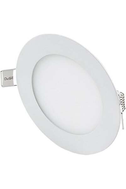 Cata 5li Paket 6 Watt LED Panel Beyaz Işık 6500K 490LM Slim LED Panel