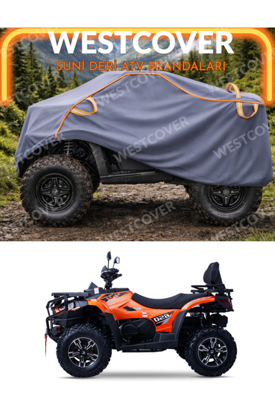 WestCover غطاء وغطاء خيمة من الجلد الصناعي متوافق مع سيارة ATV من نوع Regal r...