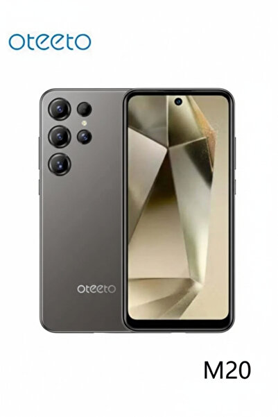 OTEETO M20 128GB 4GB RAM 6.56" HD+ Display Space Gray Android Smartphone Dual...