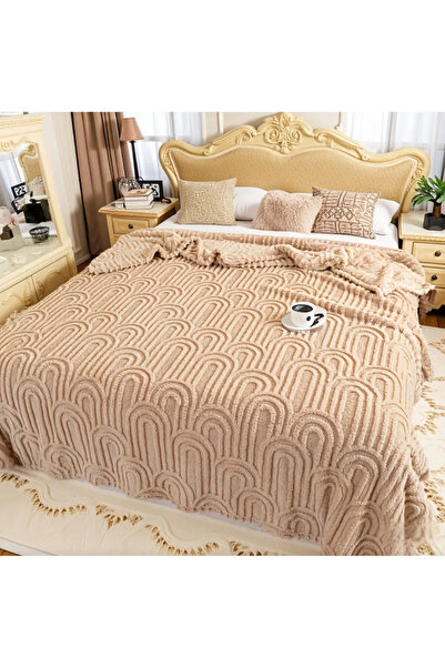 FIONNA.RO Cocolino Blanket Medium Thickness Nordic Zen 200x230cm - Beige