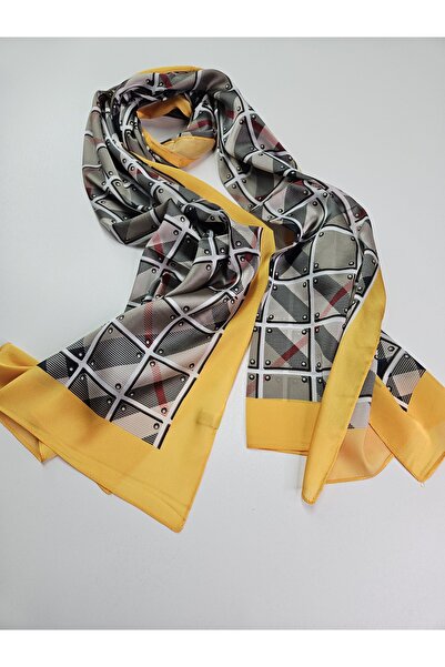 tomrisboutique Luxury Voile Silk Shawl Hijab Foulard Scarf Shawl 70 X 180 cm