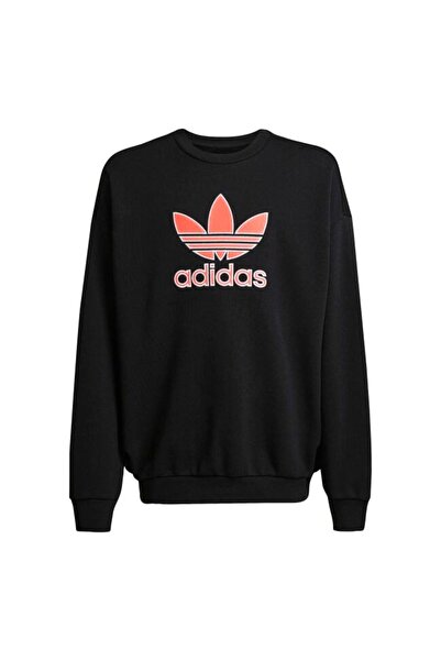 adidas Children's Casual Sports Sweatshirts Trefoil Crew Jv7780