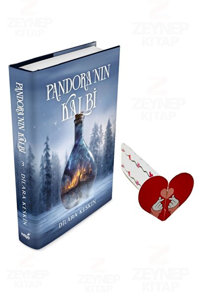 İndigo Kitap Pandora’nın Kalbi 3 (Ciltli) / Dilara Keskin -Özel Tasarım Kalp ...