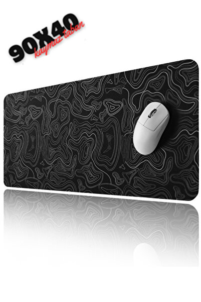 Sarftech Black Contour Speed Hızlı Yüzey Kaymaz Taban Gaming Oyuncu Mouse Pad...