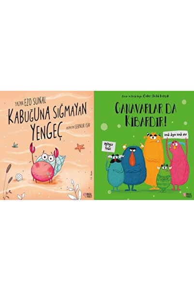 Tudem Yayınları KABUĞUNA SIĞMAYAN YENGEÇ - CANAVARLAR DA KİBARDIR