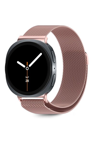 Tech-Protect MilaneseBand for Samsung Galaxy Watch 8 Rose Gold Strap