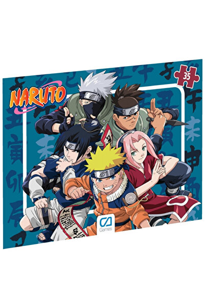 CA Games سلسلة ألغاز ناروتو المرخصة للأطفال مكونة من 35 قطعة مؤطرة مقاس 34 × ...