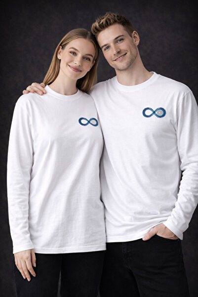 Me&On WEAR Unisex Infinity Printed Oversized -Regular Premium 100% Cotton T-S...