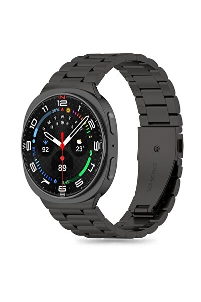 Tech-Protect Stainless Band for Samsung Galaxy Watch 8, 40/44/46mm, Black