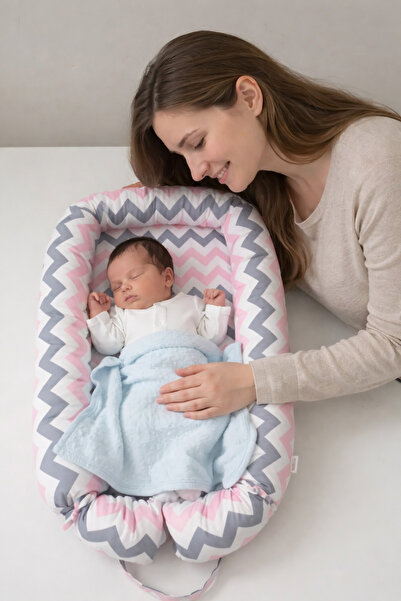 Bamgidoo Ortopedik Yeni Doğan Bebek Yatağı – Eğik Yatak