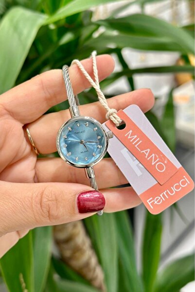 Ferrucci Orijinal Çelik Kordon Su Geçirmez 2 Yıl Garantili Kadın Kol Saati