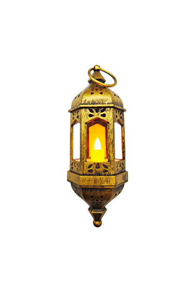 Yusuf Dirik YD Party Supplies Ledli Fener Eskitme Model 20 cm