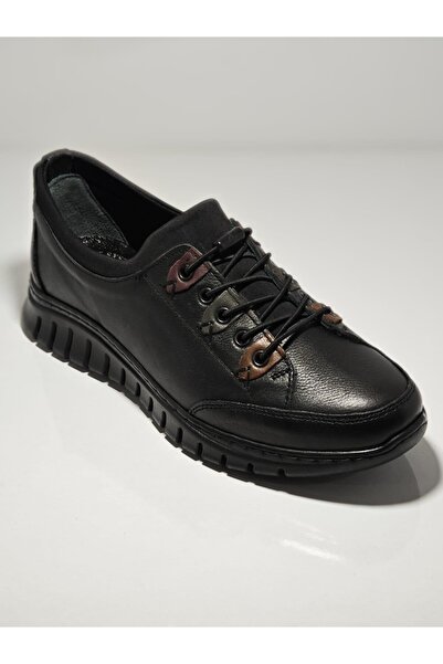 Cem Pekşen حذاء ميرا 2026-12 النسائي اليومي المريح المصنوع من الجلد