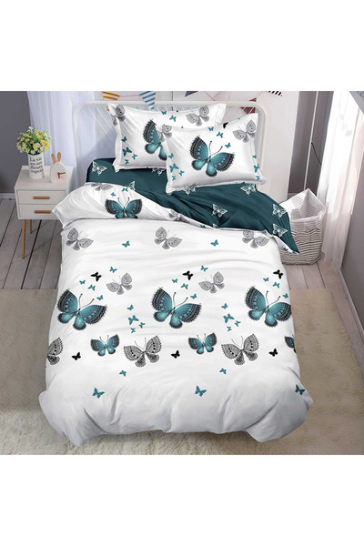 OEM Bed linen with elastic for a single bed, 4 pieces, Finet, DREAM-1641