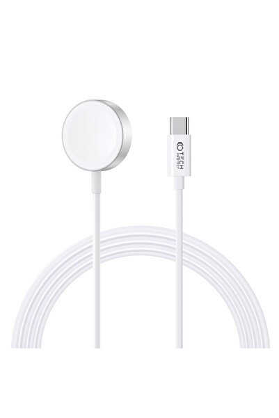 Tech-Protect UltraBoost Magnetic USB-C Charger for Apple Watch - White, 1.2m
