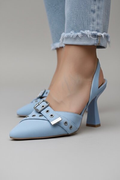 NOVELLAM SHOES Women's Shoevaannaa Denim Classic Heeled Shoes