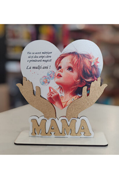 Casuta Culorilor Trofeu Inimă + Text 2026