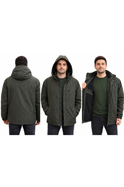 BIGAZZI MONT KABAN İÇİ SİCAK POLARLİ İÇİ İKİ CEPLİ GÜZEL KALİTE