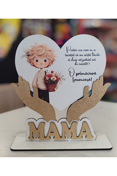 Casuta Culorilor Trofeu Inimă + Text 2026