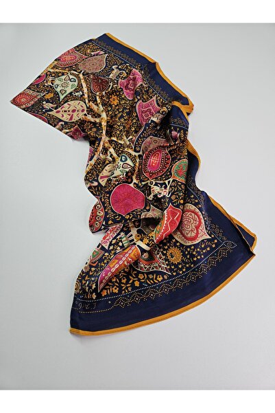 tomrisboutique Luxury Voile Silk Shawl Hijab Foulard Scarf Shawl Venus Patter...