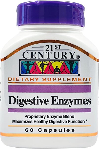21st Century Digestive Enzymes 60 Capsules