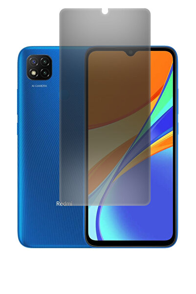 Phonextra واقي شاشة Redmi 9C Matte Privacy Ghost Nano مرن ومقاوم للكسر