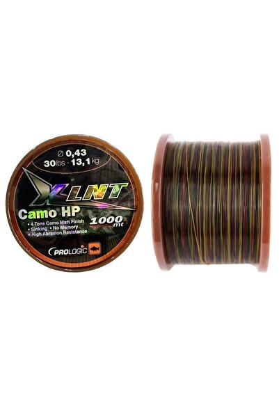 PROLOGIC XLNT Camo Hp 0.43mm 1000 Metre Monofilament Sazan Misinası