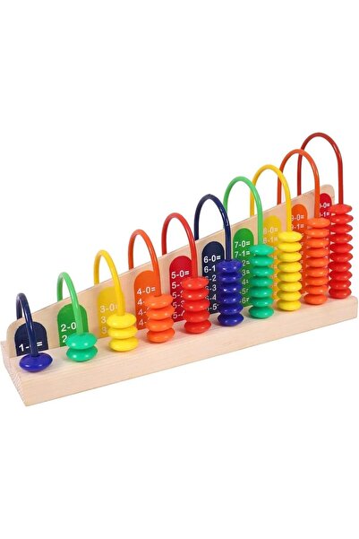 Generic Wooden Calculation Shelf for Kids - Early Learning Toys for Kids