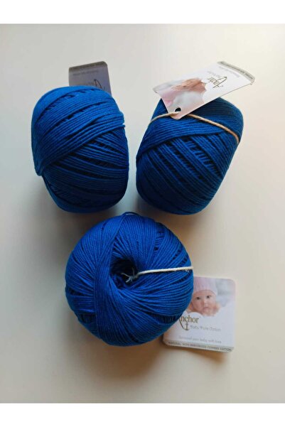 Anchor Baby Pure Cotton Hand Knitting Yarn Triple Sets